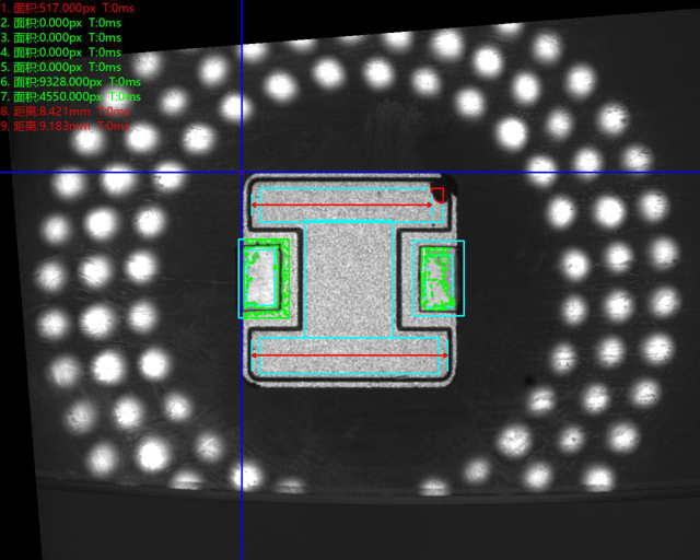 頂部正光檢測(cè)不良品分析圖